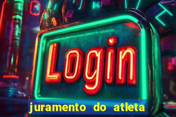 juramento do atleta jogos internos